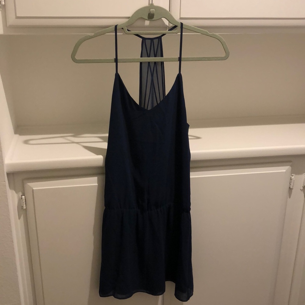 Haute Hippie Caitlyn Dress XS Navy Blue